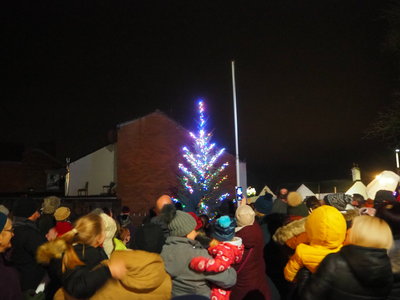 Image of Stalmine Christmas Lights Switch On